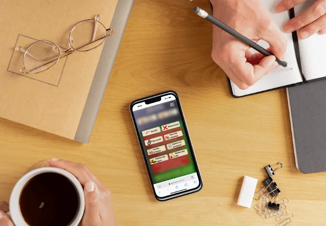 illustration d'application de gestion